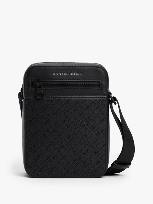 TH Monogram Crossbody Reporter Bag