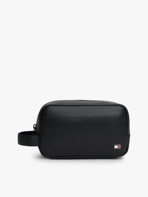 Hilfiger Flag Ribbed Washbag