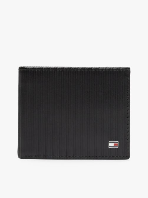 Hilfiger Flag Bifold Leather Credit Card Wallet