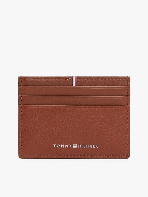 Corporate Logo Leather Credit Card Holder