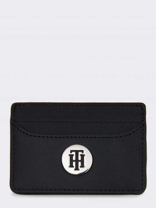 حافظة بطاقات بأحرف شعار تومي هيلفيغر