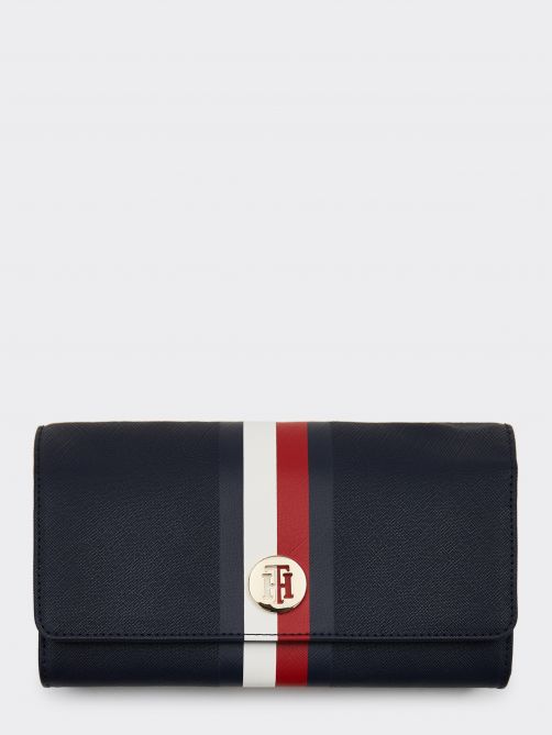 محفظة كبيرة بطية وكباس