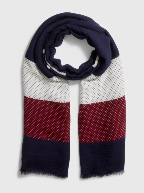 Oversized Monogram Square Scarf