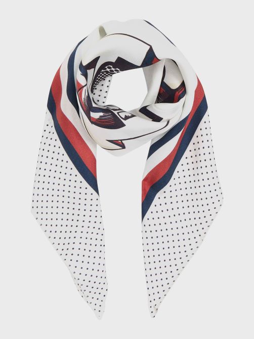 وشاح بطبعة مونوغرام | تومي جينز