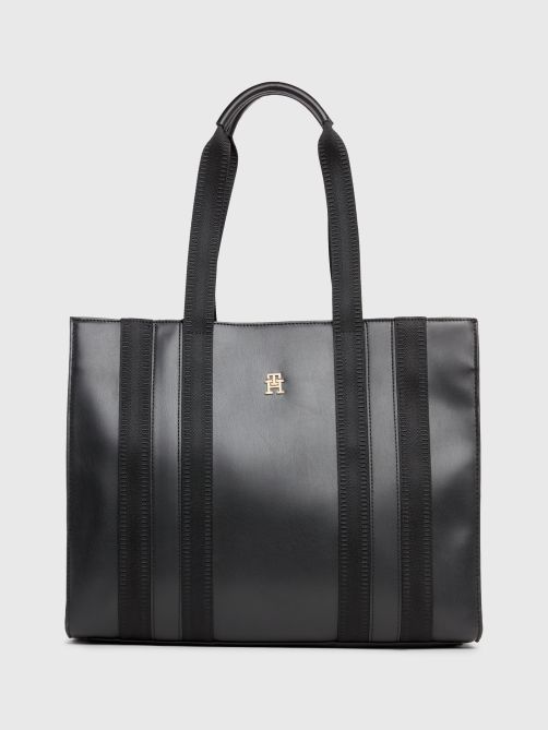 Tonal Stripe Medium Tote