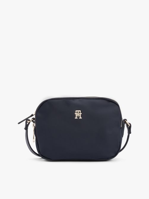 حقيبة كروس مزينة بالشعار