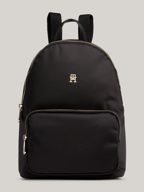 Monogram Plaque Zip-Around Backpack