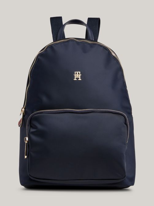 Monogram Plaque Zip-Around Backpack