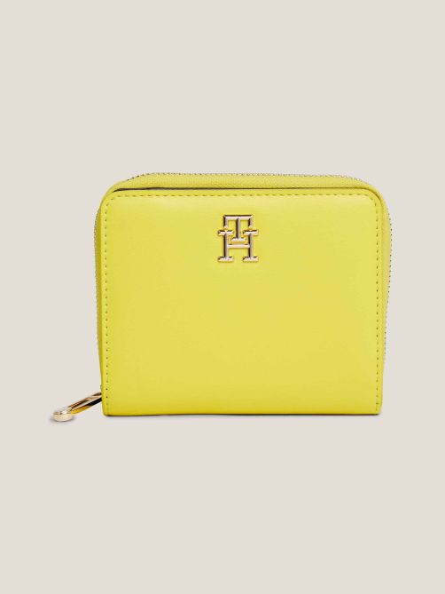 Iconic Medium TH Monogram Zip-Around Wallet