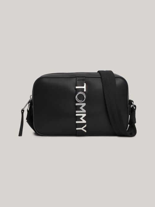 City Metal Logo Camera Bag