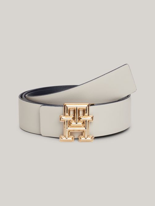 Hilfiger Logo Reversible Leather Belt