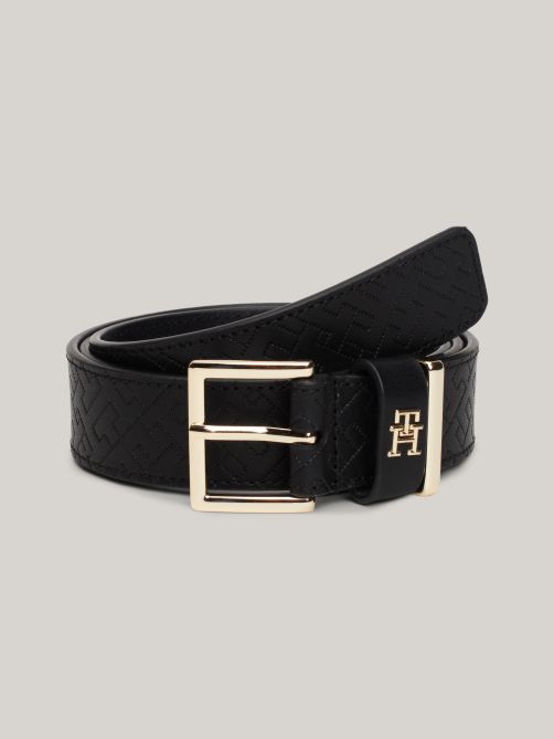 Heritage Square Buckle Leather Belt