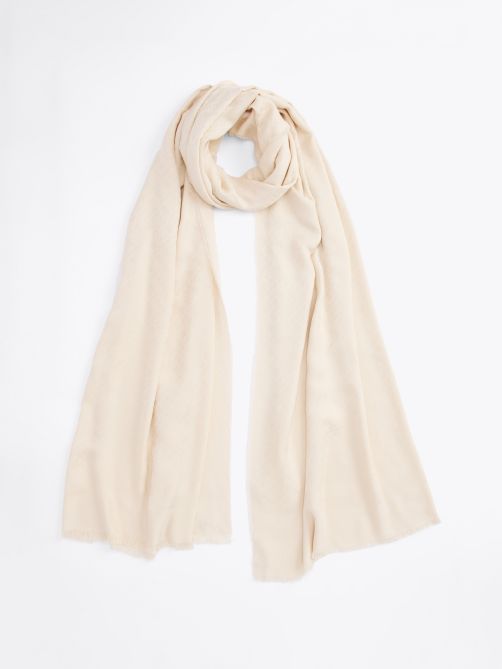 Chic Jacquard Scarf