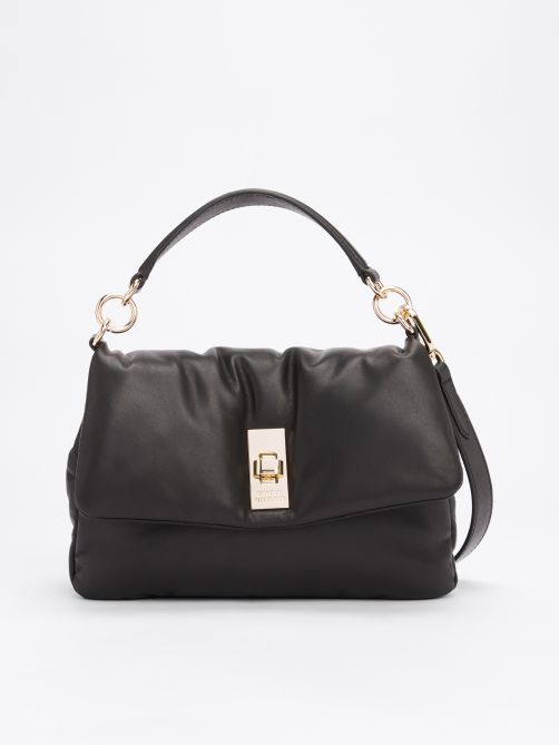Soft Leather Convertible Crossbody Bag