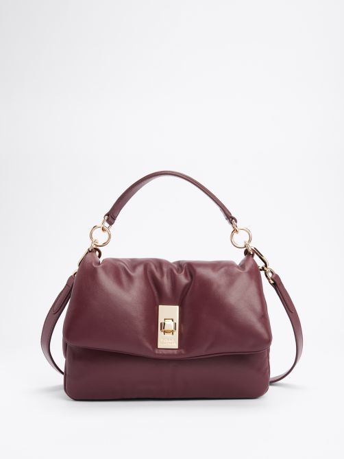 Soft Leather Convertible Crossbody Bag