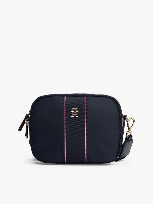 TH Monogram Crossbody Camera Bag