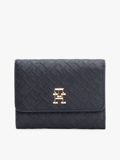 TH Monogram Trifold Wallet