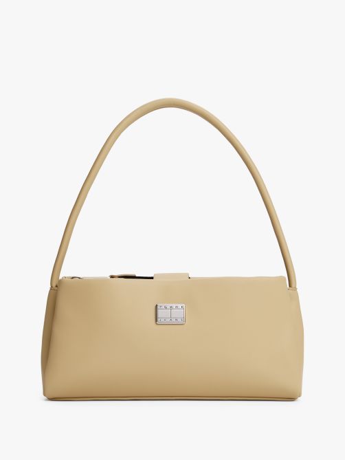 Logo Plaque Shoulder Bag