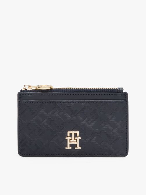 TH Monogram Card Holder