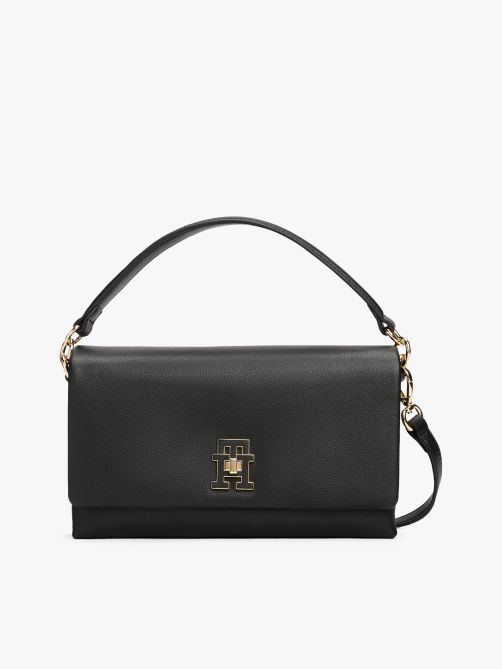 Modern Turn Lock Convertible Crossbody Bag