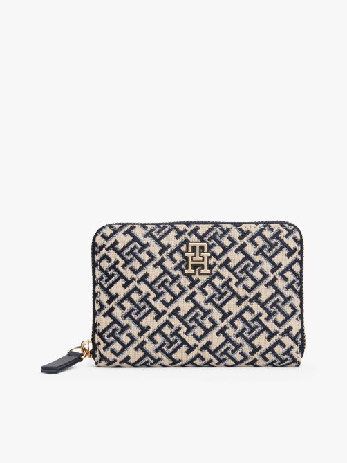 Jacquard Medium Zip Wallet