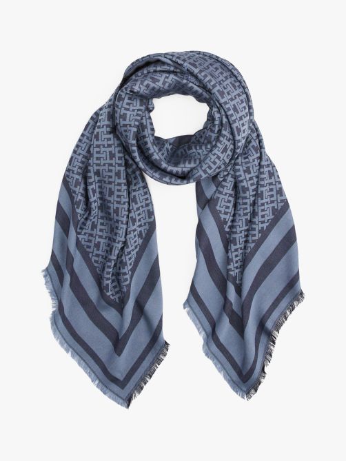 Monogram Square Scarf