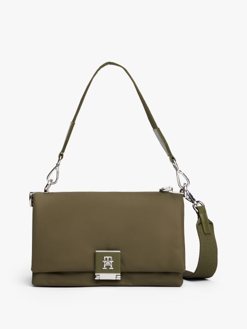 حقيبة كروس بدي بحزام منسوج