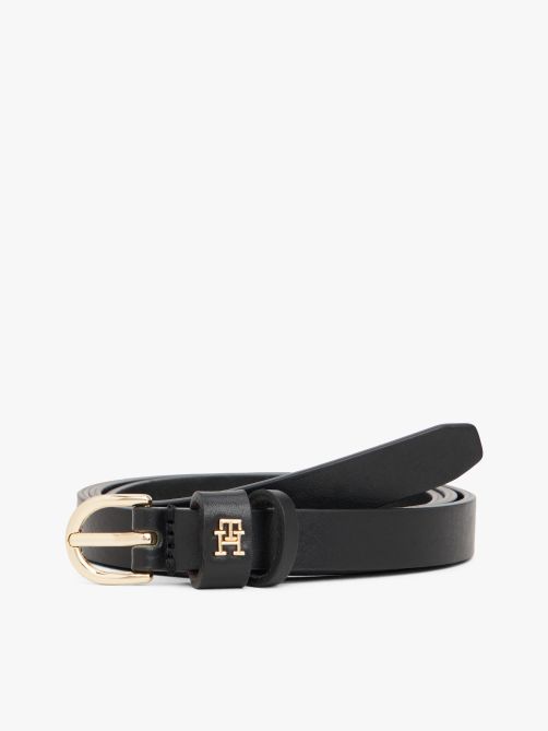 Essential TH Monogram Leather Belt