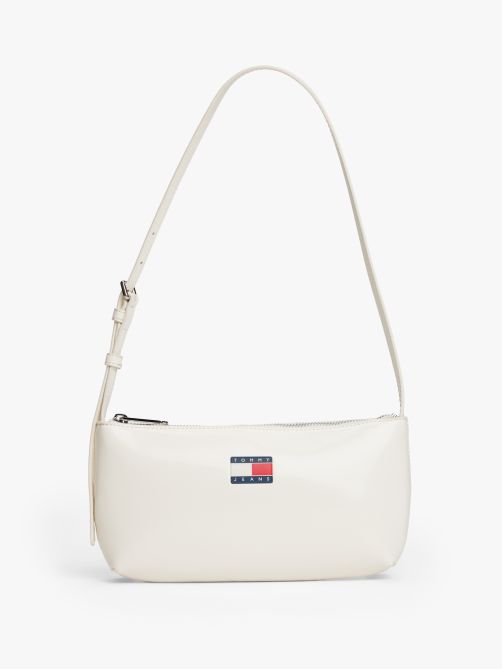 Essential Logo Shiny Shoulder Bag