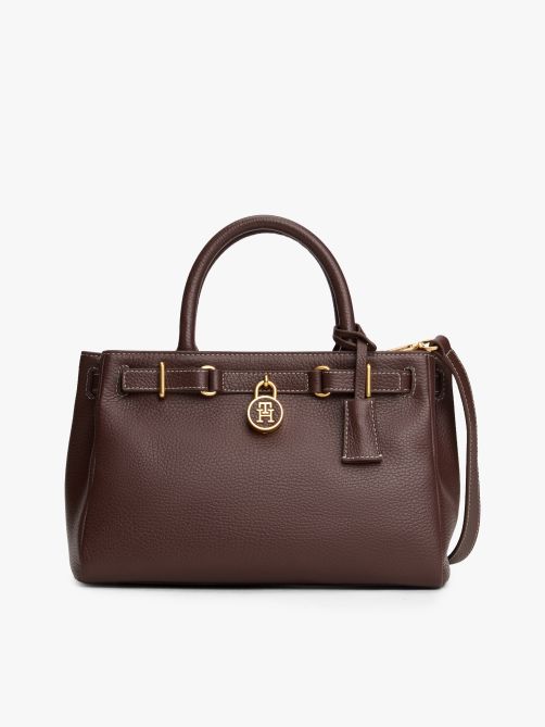 The American Icon Leather Crossbody Tote Bag