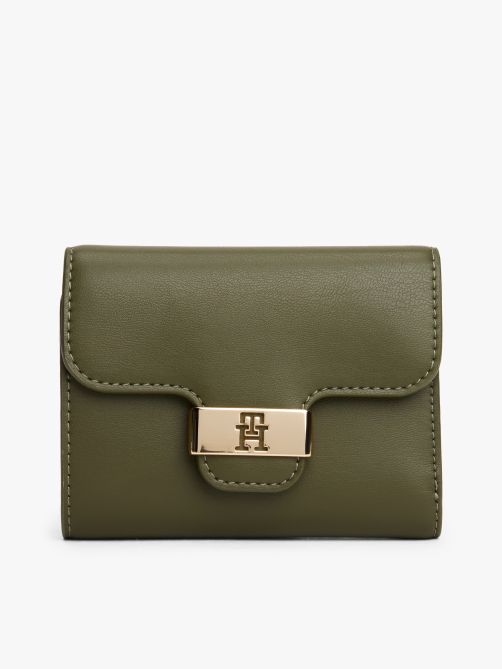 Heritage Flap Closure Trifold Wallet