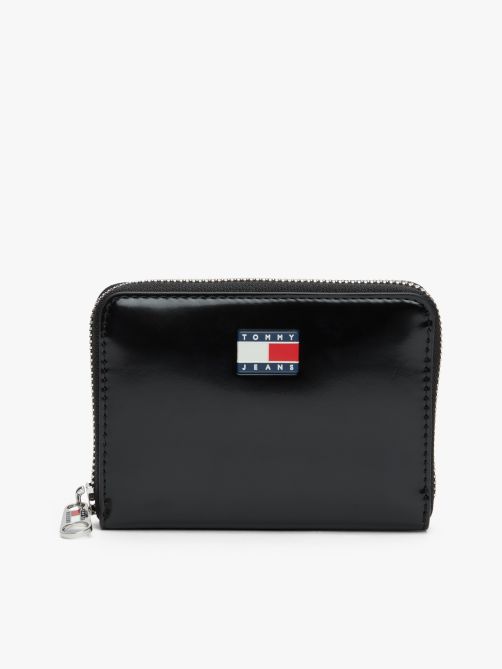 Essential Logo Plaque Zip-Around Wallet