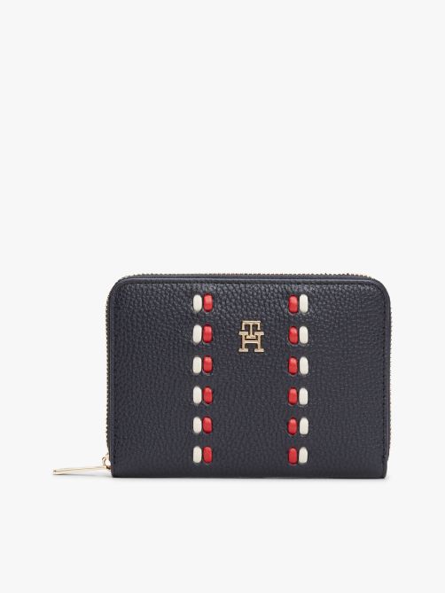 Hilfiger Icon TH Monogram Zip-Around Wallet