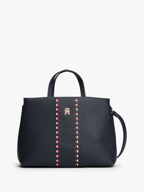 Signature Tape Satchel Bag