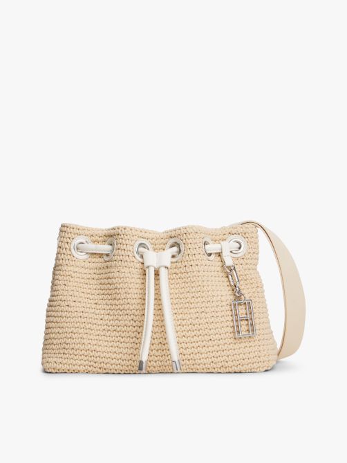 The Runway Collection Crochet Shoulder Bag