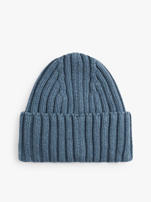 قبعة بيني من الصوف النقي بشعار TH