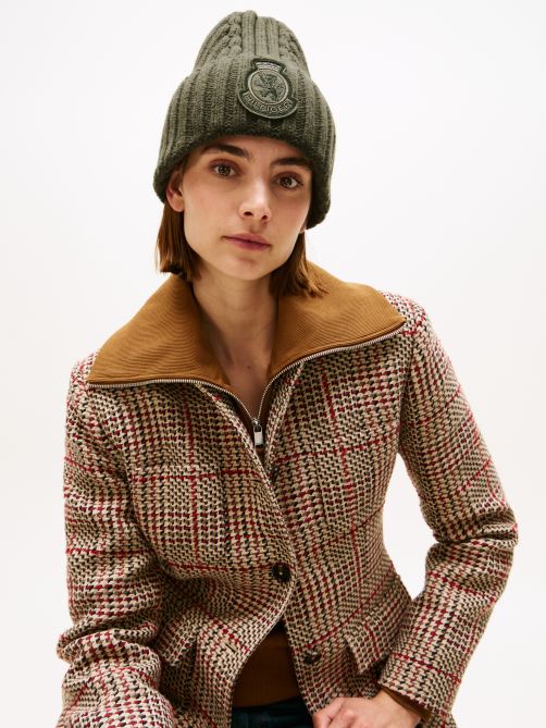 TH Crest Pure Wool Beanie