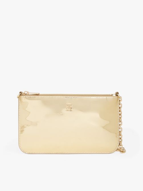 Hilfiger Icon Chain Strap Shoulder Pouch Bag