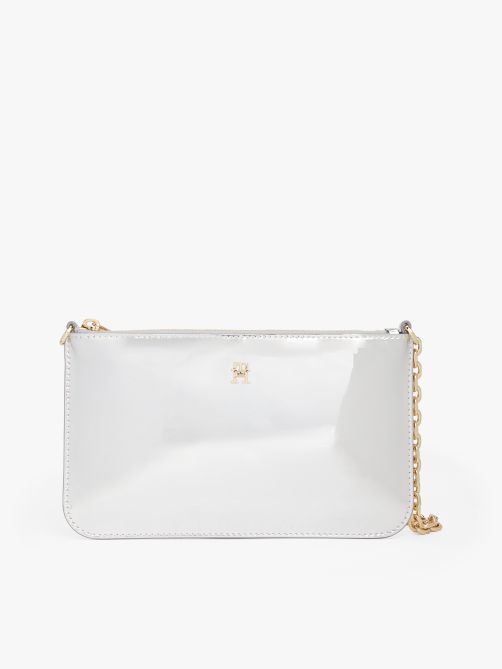 Hilfiger Icon Chain Strap Shoulder Pouch Bag