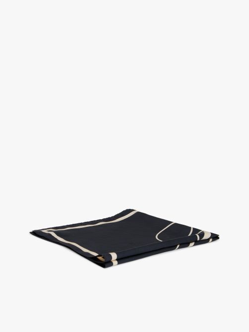 Pure Silk Logo Scarf