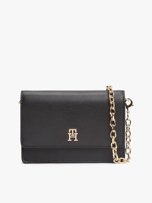 محفظة بطاقات بسلسلة من مجموعة Hilfiger Icon