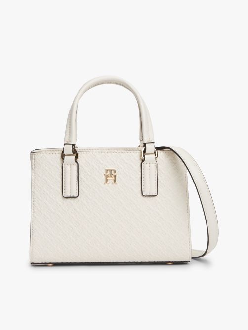 TH Monogram Crossbody Tote Bag