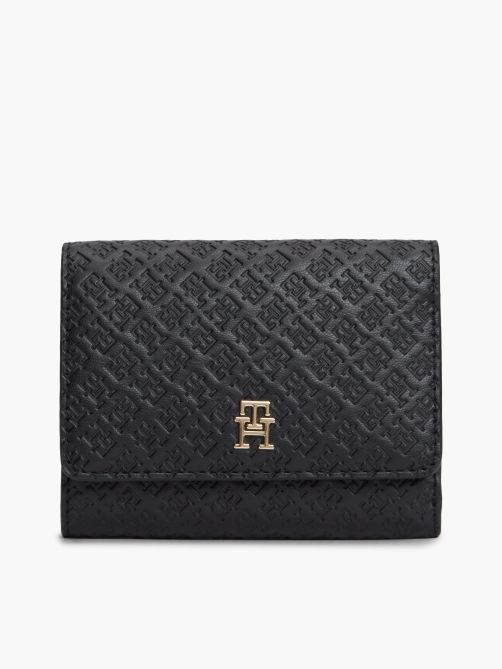 Hilfiger Icon Debossed Trifold Wallet