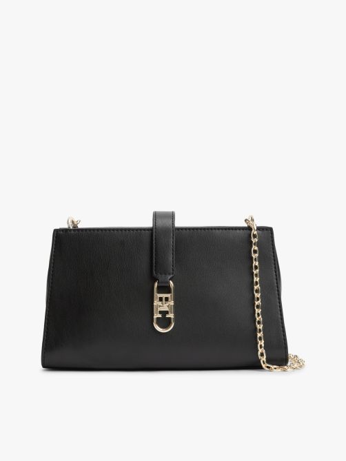 TH Monogram Chain Strap Crossover Bag