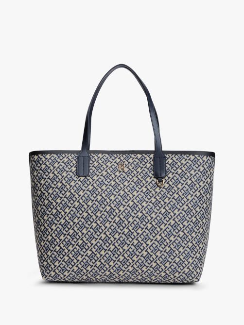 Hilfiger Icon TH Monogram Jacquard Tote Bag