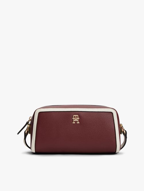 Colour-Blocked TH Monogram Crossbody Camera Bag