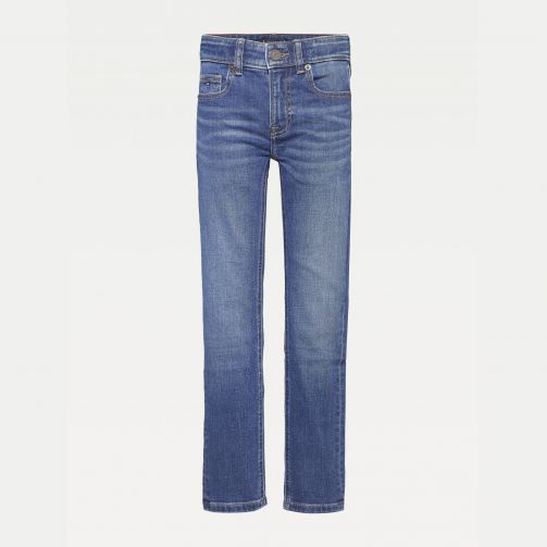 faded slim fit jeans