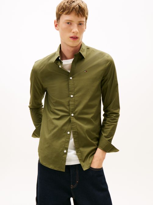 Slim Fit Poplin Shirt