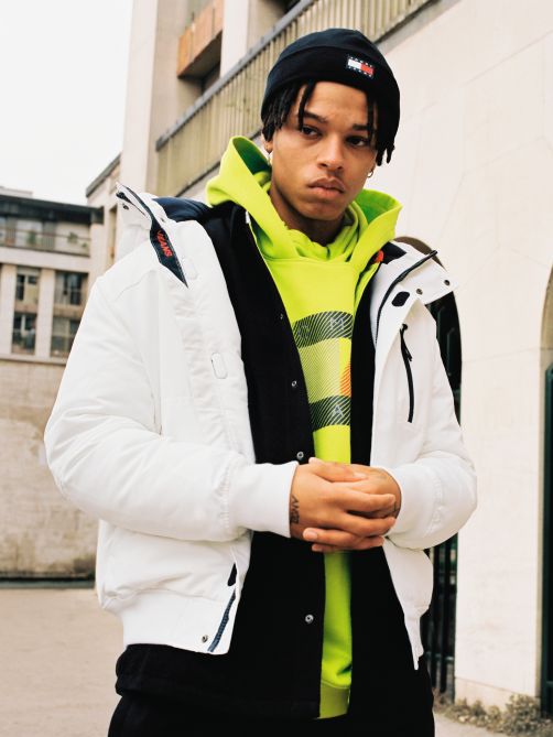 tommy hilfiger reflective jacket