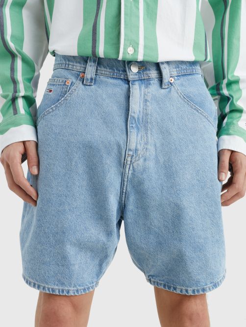 Aiden Faded Denim Baggy Fit Shorts